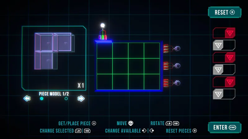 Psytech puzzle, after layout update